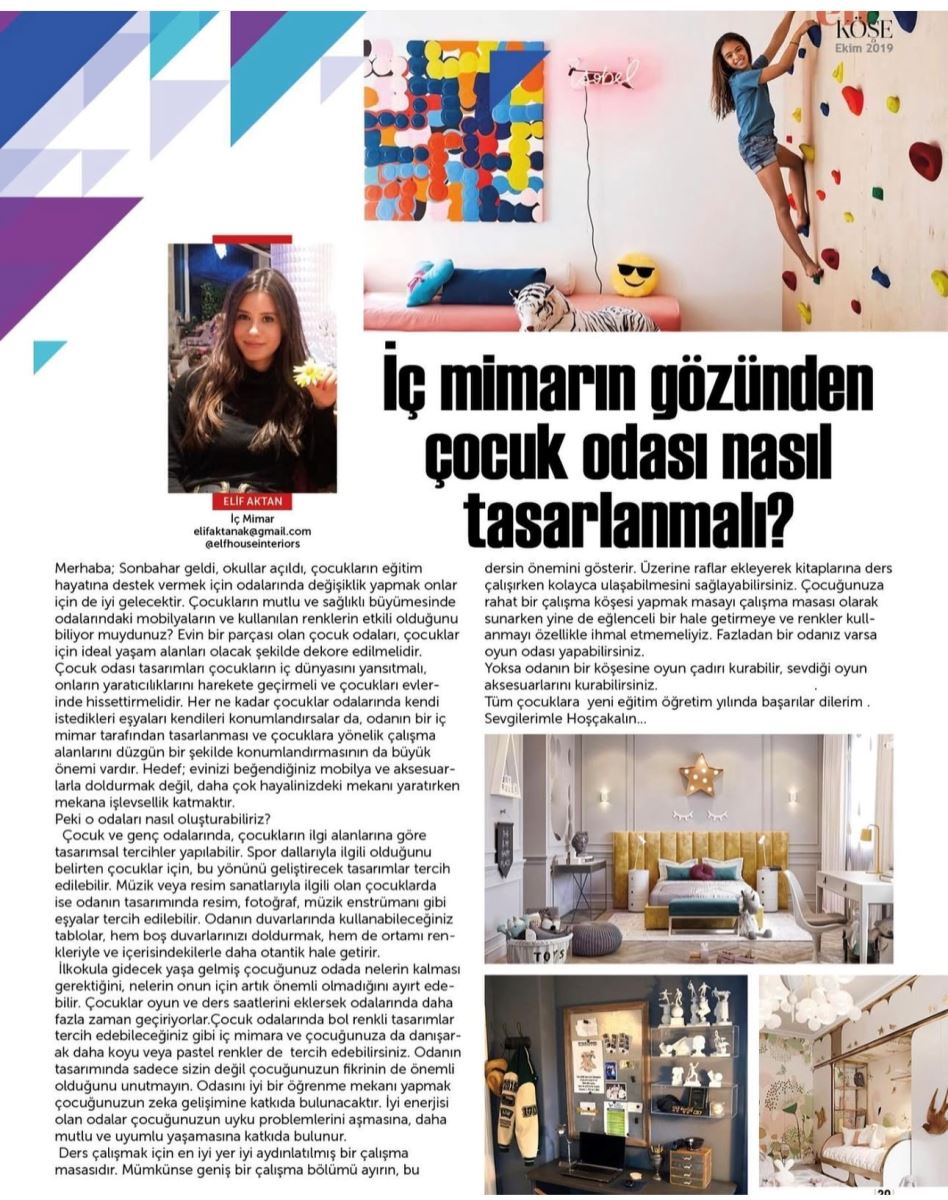 İç Mimarın Gözünden Çocuk Odası Nasıl Tasarlanmalı?